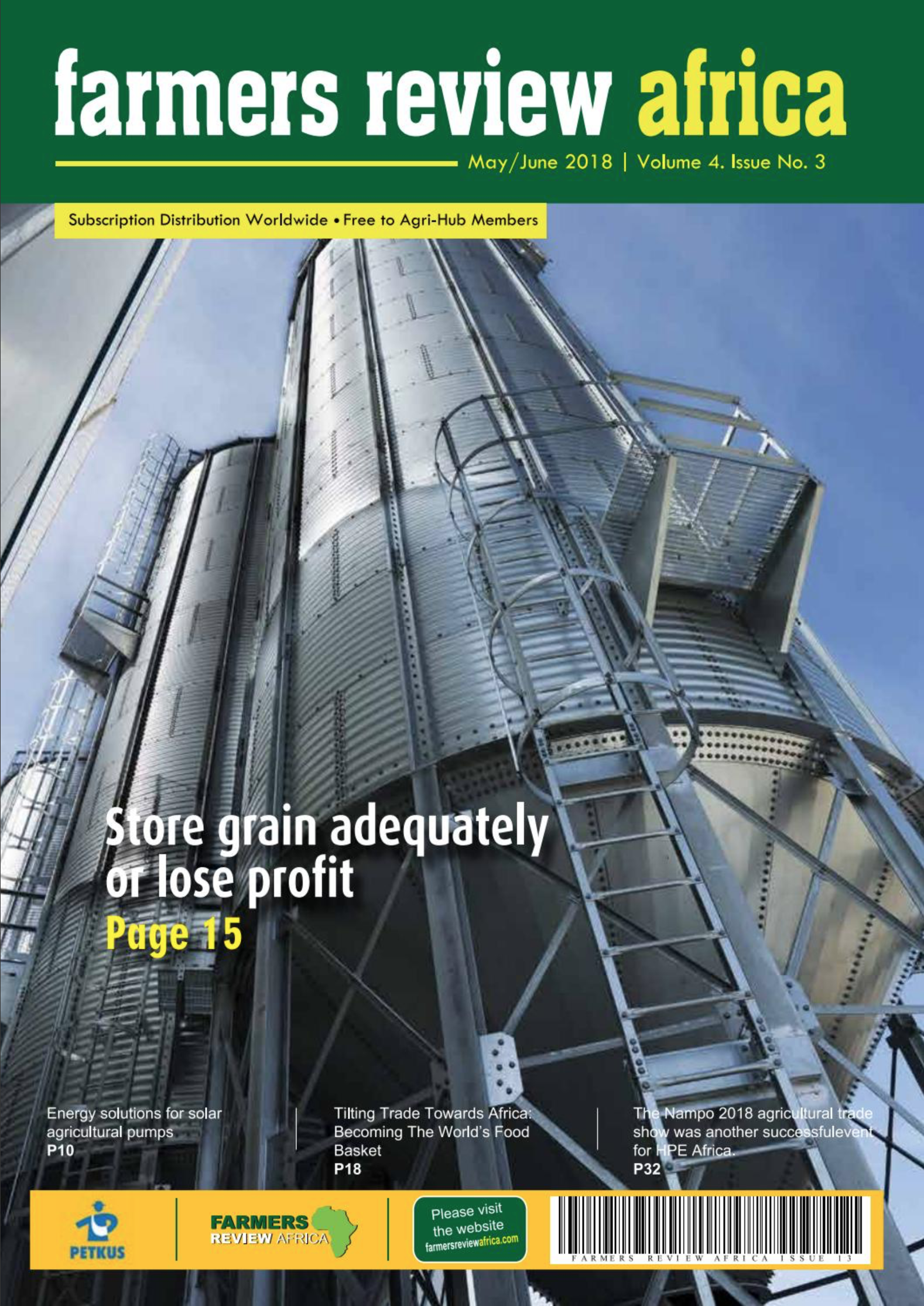 SIMEZA is cover in Farmers Review Africa