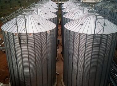 10 flat bottom silos in Chimoio (Mozambique)